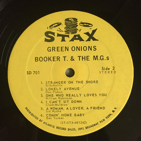 Booker T. & The M.G.s* : Green Onions (LP, Album, RE)