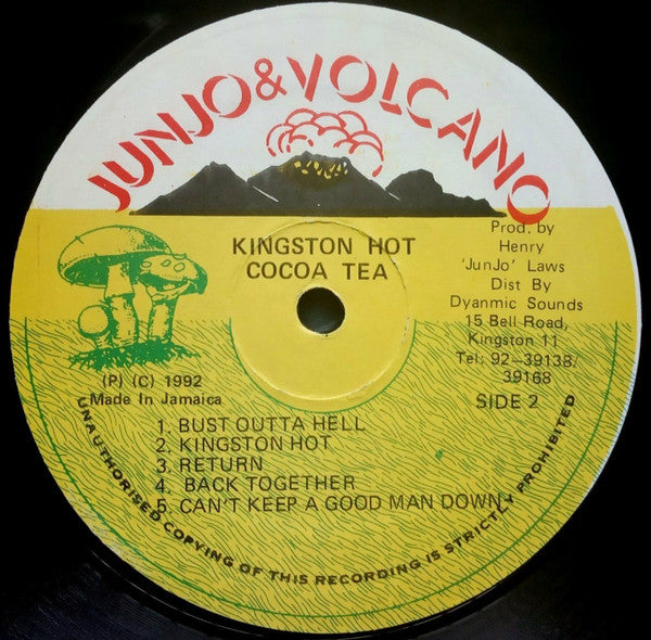 Cocoa Tea : Kingston Hot (LP, Album)