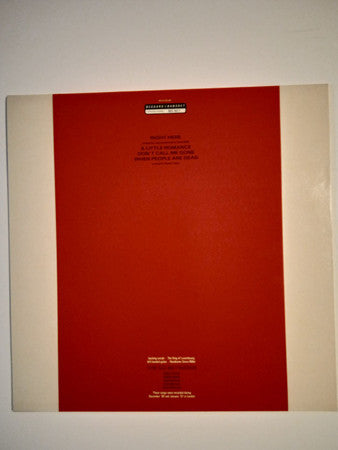 The Go-Betweens : Right Here (12", Single)