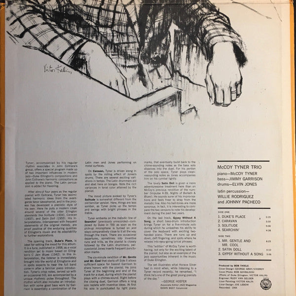 McCoy Tyner : McCoy Tyner Plays Ellington (LP, Album, RE)