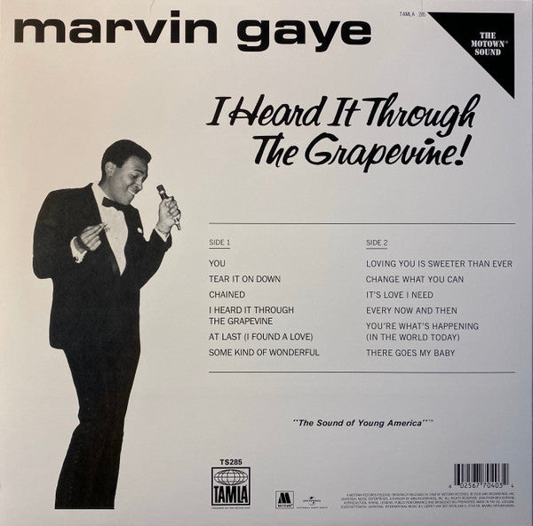 Marvin Gaye : I Heard It Through The Grapevine! (LP, Album, RE)