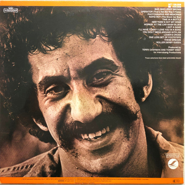 Jim Croce : Photographs & Memories: His Greatest Hits (LP, Comp, Mono, RE)