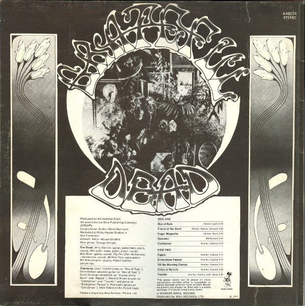 The Grateful Dead : American Beauty (LP, Album)