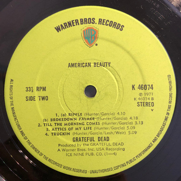 The Grateful Dead : American Beauty (LP, Album)
