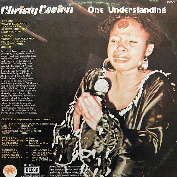 Christy Essien* : One Understanding (LP, Album)