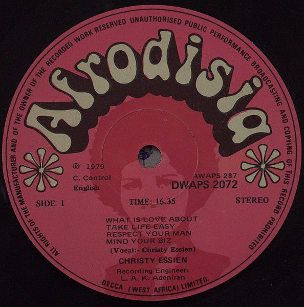 Christy Essien* : One Understanding (LP, Album)