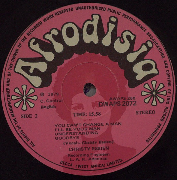 Christy Essien* : One Understanding (LP, Album)