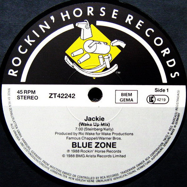 Blue Zone (4) : Jackie (12")