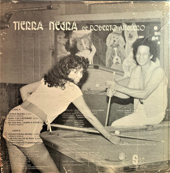 Tierra Negra (3) De Roberto Anglero* : Tierra Negra (LP, Album)