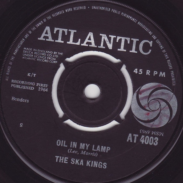 The Ska Kings : Oil In My Lamp / Jamaica Ska (7", Single)