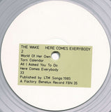The Wake : Here Comes Everybody (LP, Album, RSD, Ltd, RM, Cle + 7", RSD, RM)
