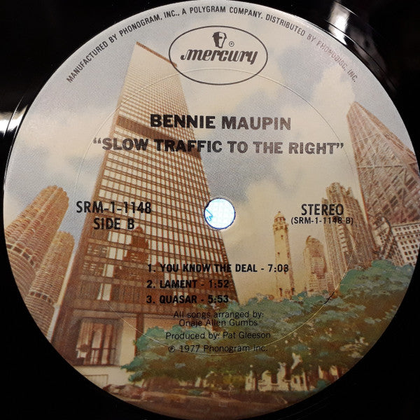 Bennie Maupin : Slow Traffic To The Right (LP, Album)