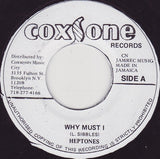 The Heptones / Slim Smith : Why Must I / Try Again (7", RP)