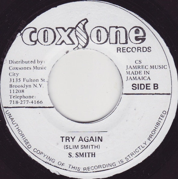The Heptones / Slim Smith : Why Must I / Try Again (7", RP)