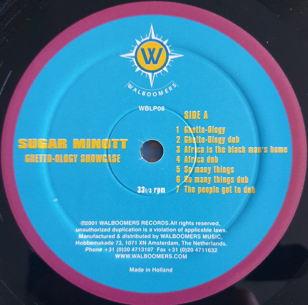 Sugar Minott : Ghetto-Ology Showcase (LP, Comp)