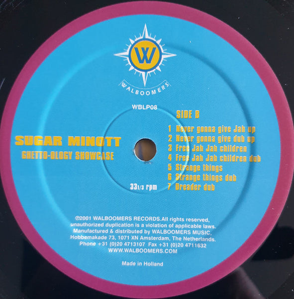 Sugar Minott : Ghetto-Ology Showcase (LP, Comp)