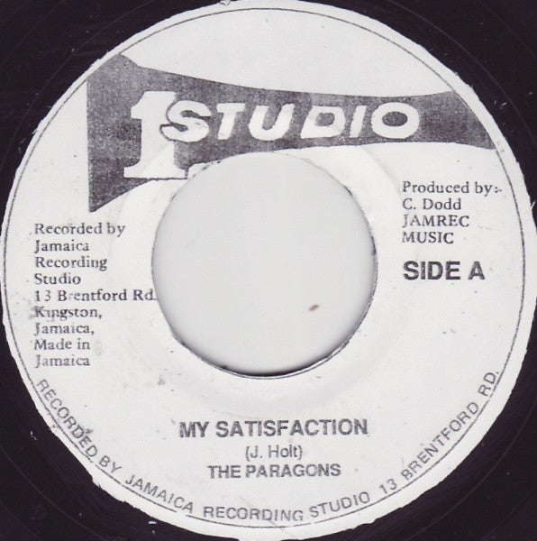 The Paragons : My Satisfaction (7", Single, RP)