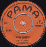 Lloyd Terrell* / Val Bennett : Birth Control / Return To Peace (7", Single)