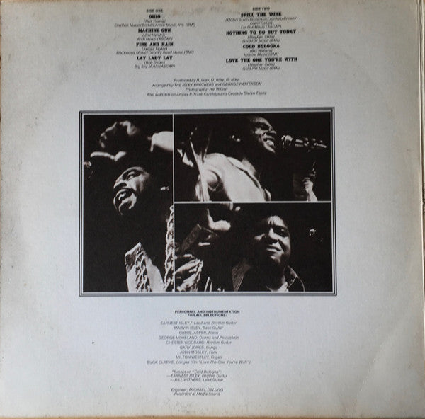 The Isley Brothers : Givin' It Back (LP, Album, RP, Gat)