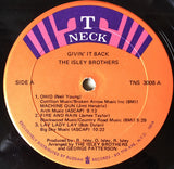 The Isley Brothers : Givin' It Back (LP, Album, RP, Gat)