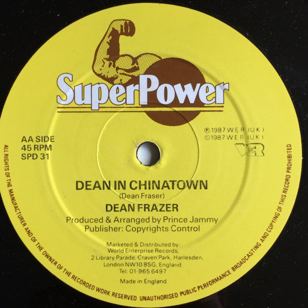 Gregory Isaacs, Dean Frazer* : Give It A Try / Dean In Chinatown (12")