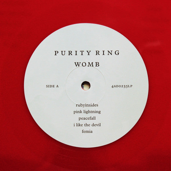 Purity Ring : Womb (LP, Album, Ltd, Red)