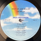 Joe Walsh : The Best Of Joe Walsh (LP, Comp, RE, Pin)