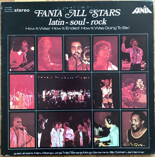 Fania All Stars : Latin-Soul-Rock (LP, Album, RE, Gat)