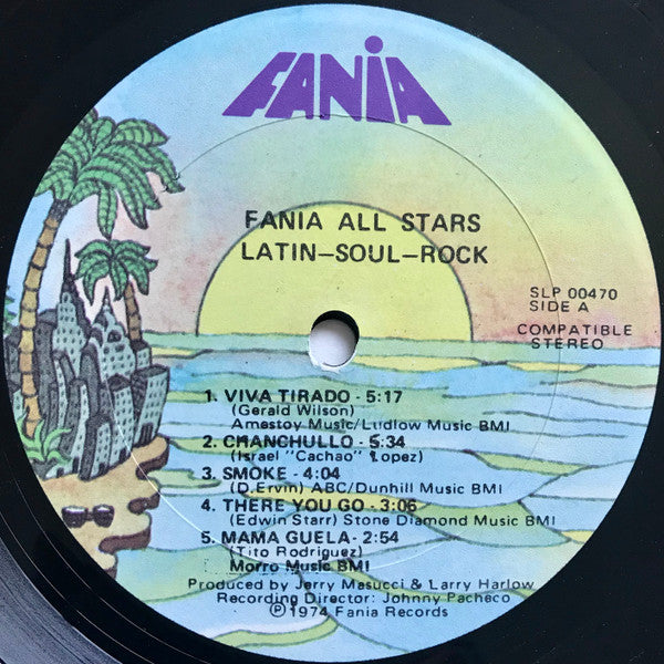 Fania All Stars : Latin-Soul-Rock (LP, Album, RE, Gat)