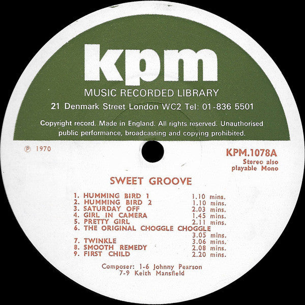 Various : Sweet Groove (LP)