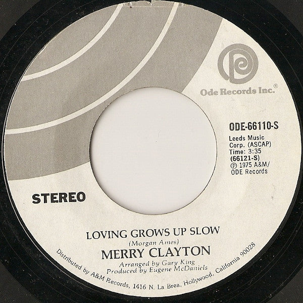 Merry Clayton : Keep Your Eye On The Sparrow (7", Single, Styrene)