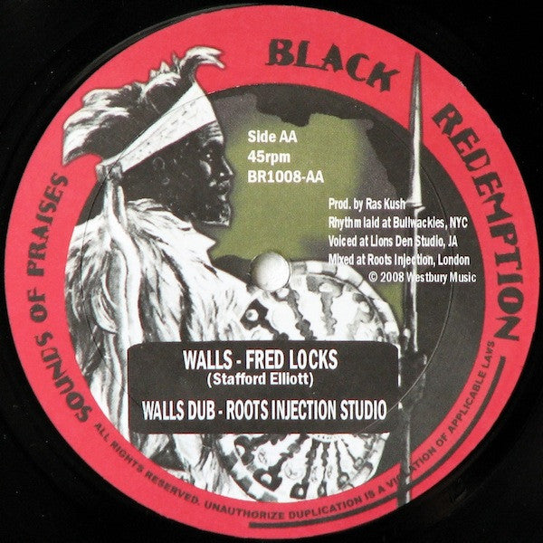 Prince Alla / Fred Locks : Their Reward / Walls (10")