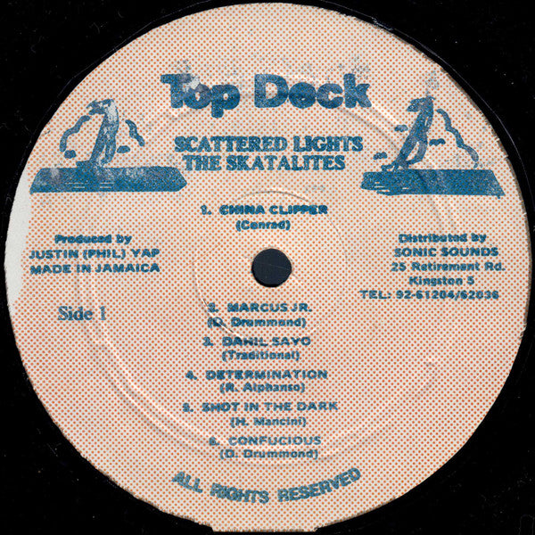 The Skatalites : Scattered Lights (LP, Album, RE, Blu)