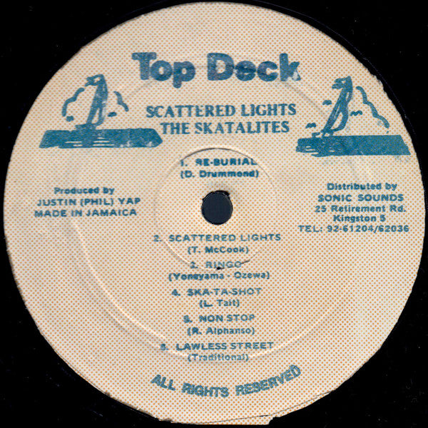 The Skatalites : Scattered Lights (LP, Album, RE, Blu)
