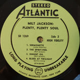 Milt Jackson : Plenty, Plenty Soul (LP, Album, Gre)