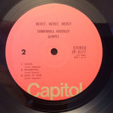 The Cannonball Adderley Quintet : Mercy, Mercy, Mercy! - Live At "The Club" (LP, Album, RE, Red)