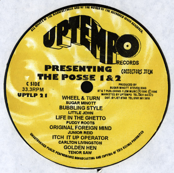 Various : The Posse Vol. 1/2 (2xLP, Comp)
