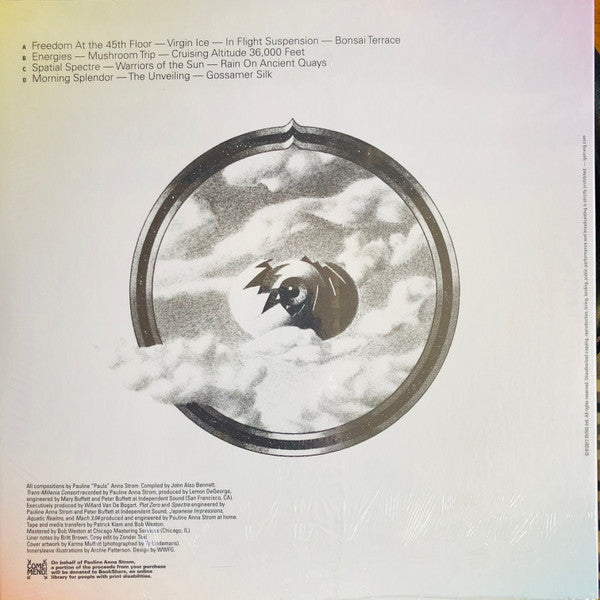 Pauline Anna Strom : Trans​-​Millenia Music (2xLP, Comp, RP, Opa)