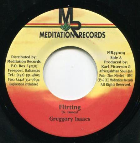 Gregory Isaacs : Flirting (7")