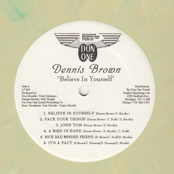 Dennis Brown : Believe In Yourself (LP, Album, Lig)