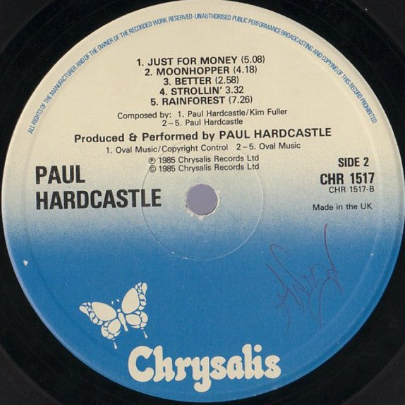 Paul Hardcastle : Paul Hardcastle (LP, Album)