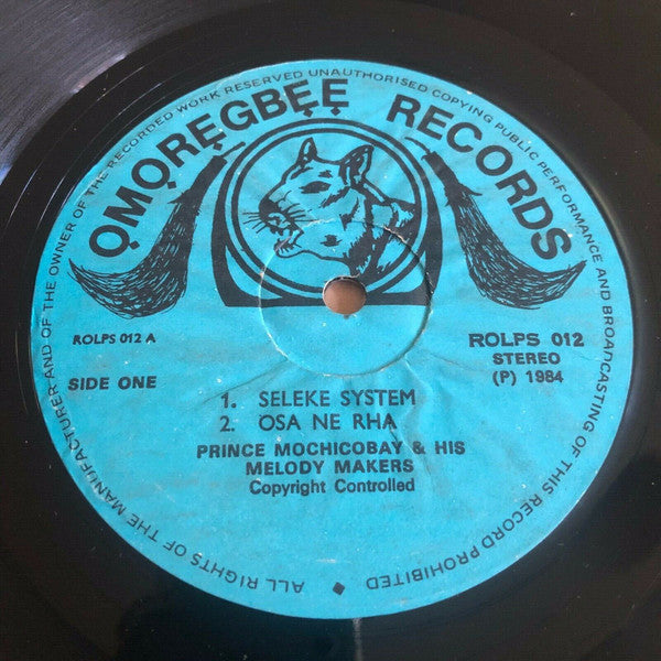 Prince Mochicobay And His Melody Makers : Austerity's Wonders (LP, Album)