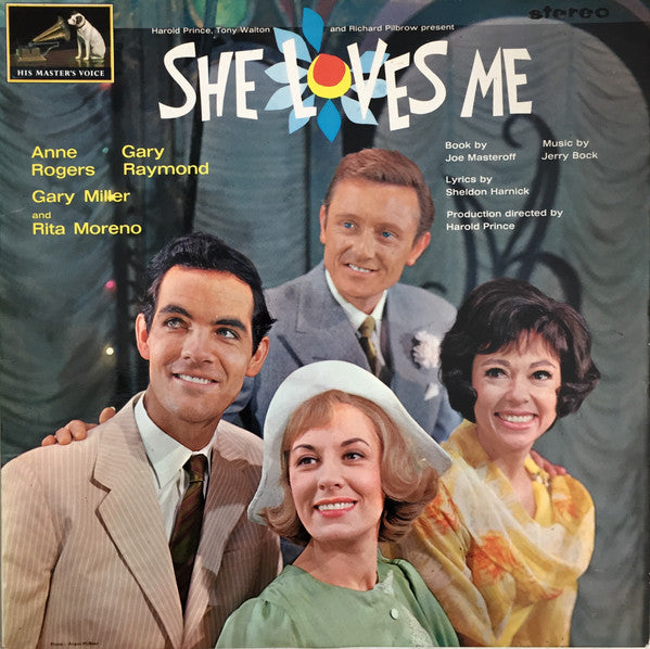 Jerry Bock, Sheldon Harnick - Anne Rogers, Gary Raymond, Gary Miller (2), Rita Moreno : She Loves Me  (LP)