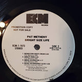 Pat Metheny : Bright Size Life (LP, Album, Promo)