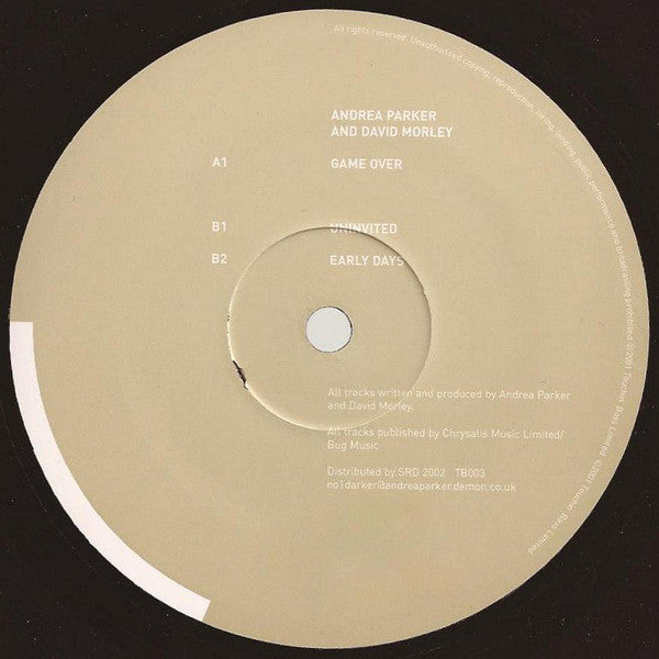 Andrea Parker And David Morley : Game Over (12")