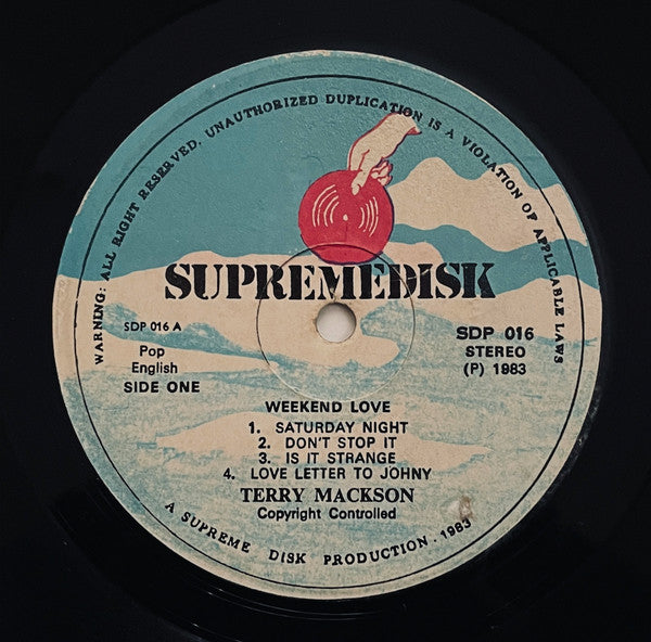 Terry Mackson : Weekend Love (LP, Album)