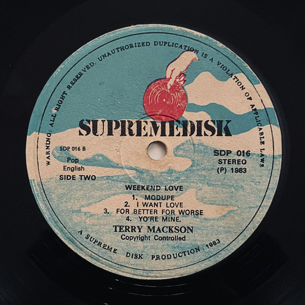 Terry Mackson : Weekend Love (LP, Album)