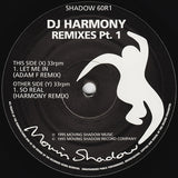 DJ Harmony : Remixes Pt. 1 (10")