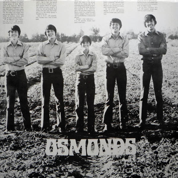 Osmonds* : Osmonds (LP, Album, MGM)