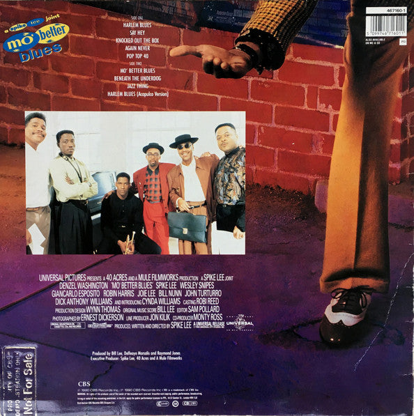 Branford Marsalis Quartet Featuring Terence Blanchard : Music From Mo' Better Blues (LP, Album)